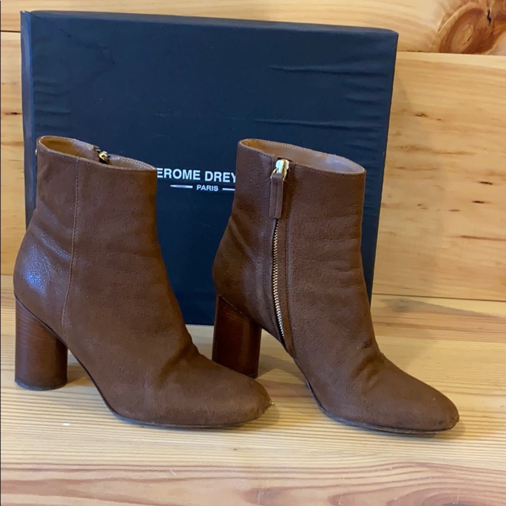 Jerome Dreyfuss booties, rounded heel size37